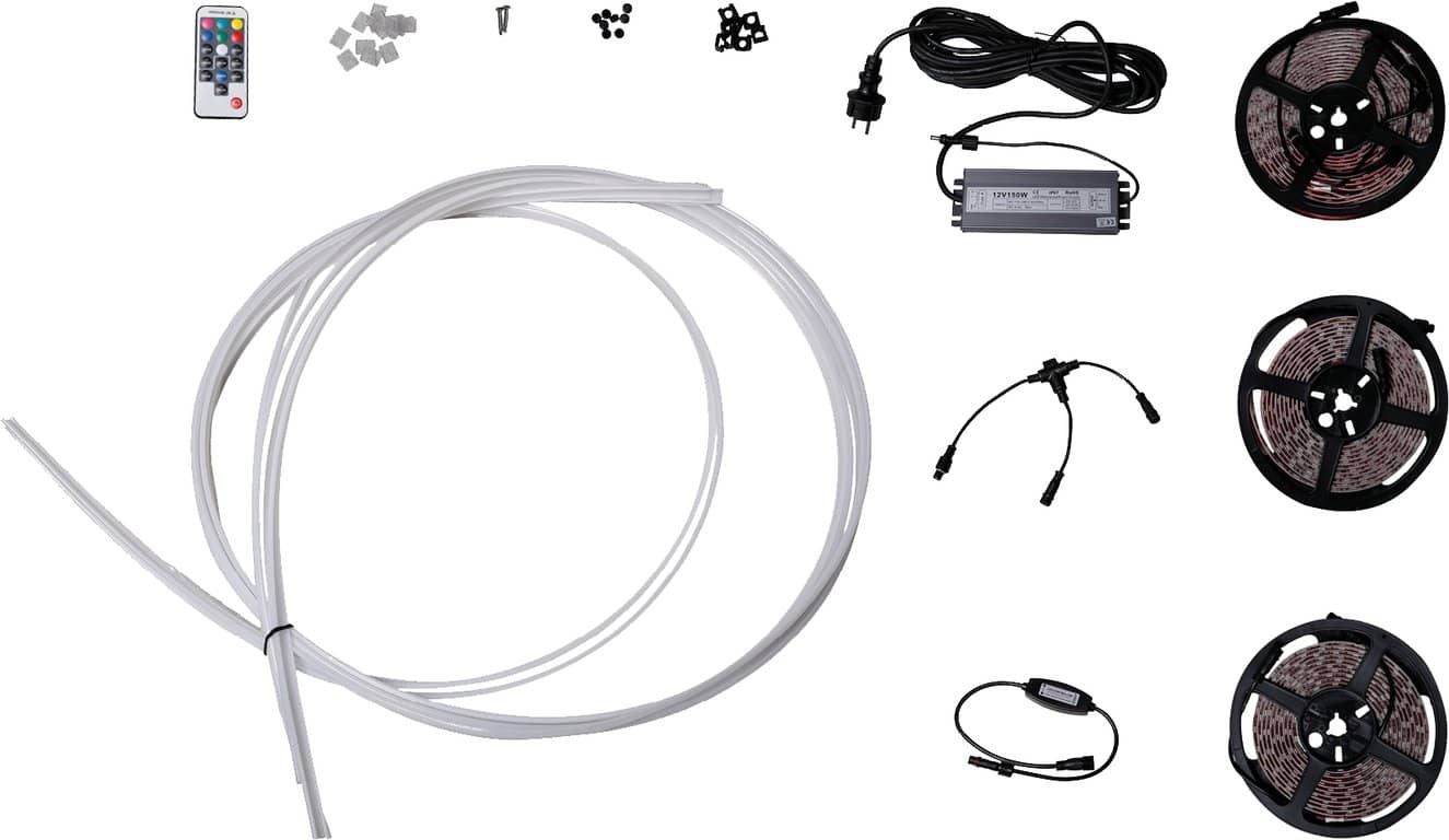 LED lys til pergola, 3x3m - bilde 1 av 3
